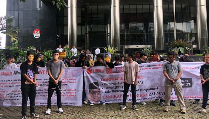 GABDEM Soroti Dugaan Korupsi Anggaran Negara Proyek Bawaslu RI