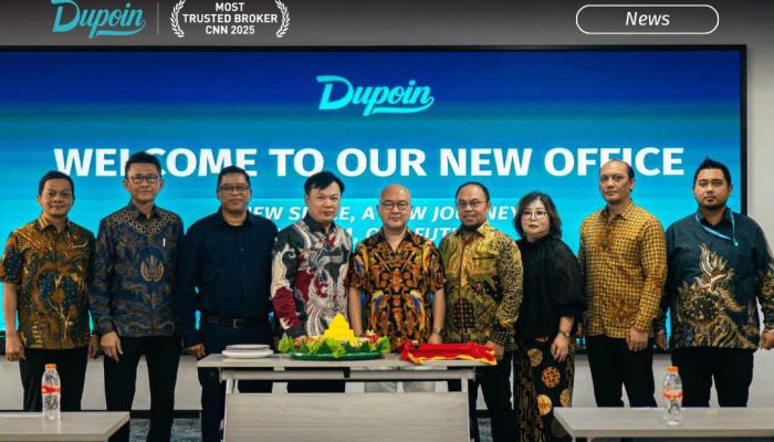 Dupoin Futures Resmikan Head Office Baru di Centennial Tower