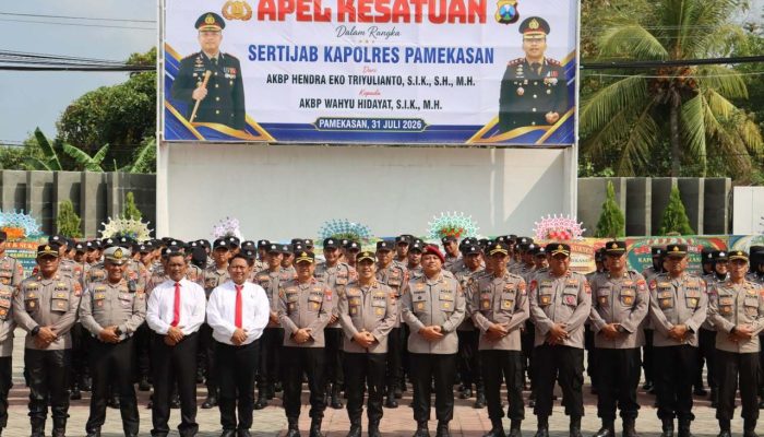 AKBP Wahyu Hidayat Resmi Menjabat Kapolres Pamekasan